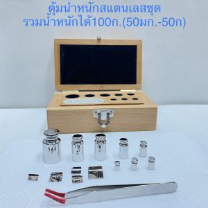 Stainless Weight Set 100g.