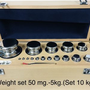 Stainless Weight Set 10kg.